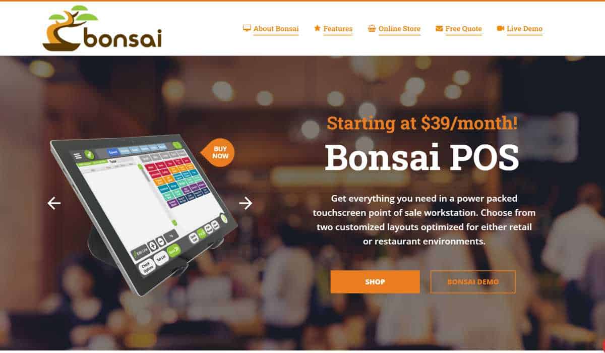 bonsai pos system