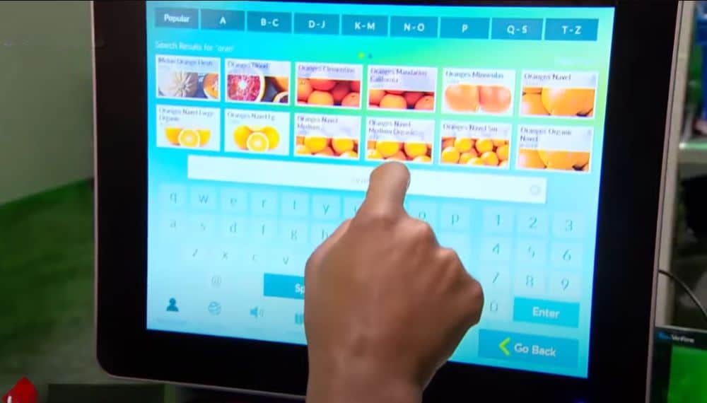 self checkout at ALDI