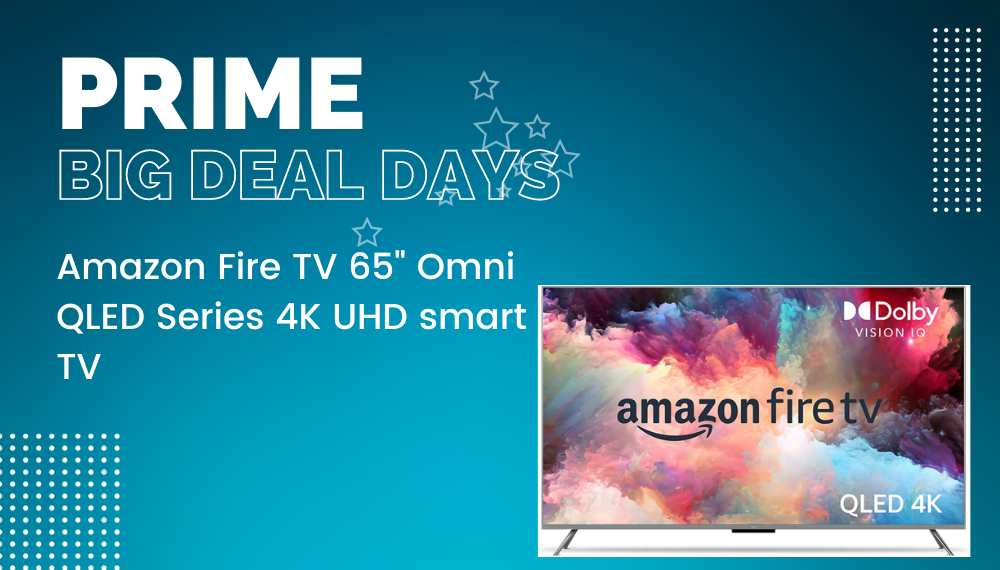 Amazon Fire TV 65" Omni QLED Series 4K UHD smart TV
