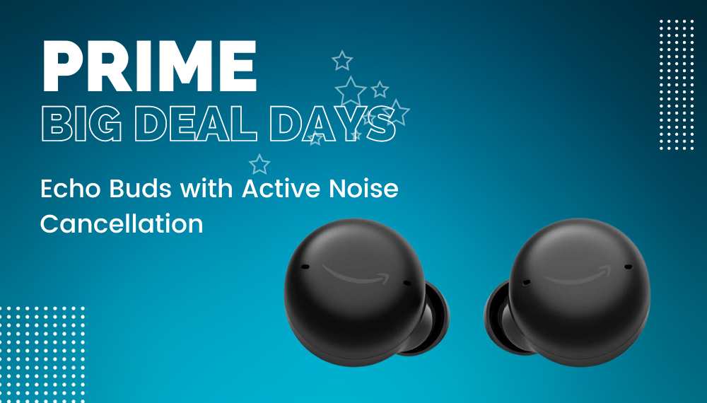 Echo Buds with Active Noise Cancellation