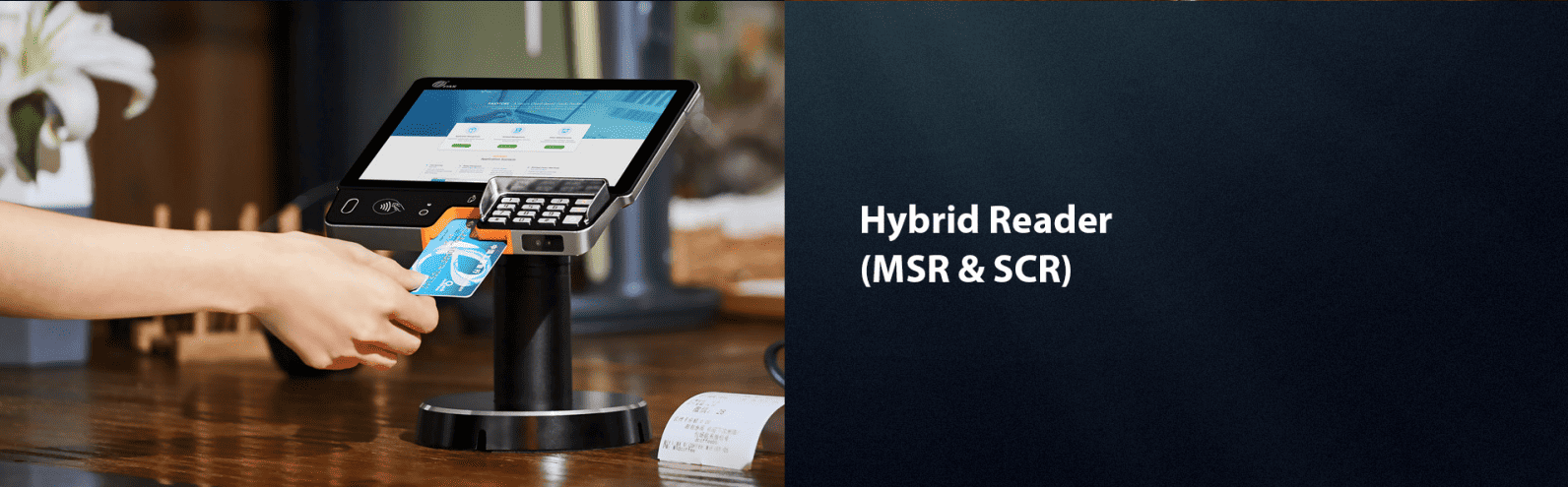 Types Of Card Readers In PAX Aries 8