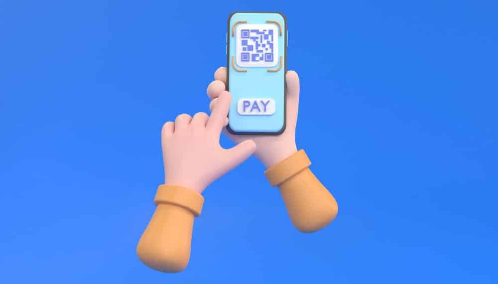 QR code used for payment