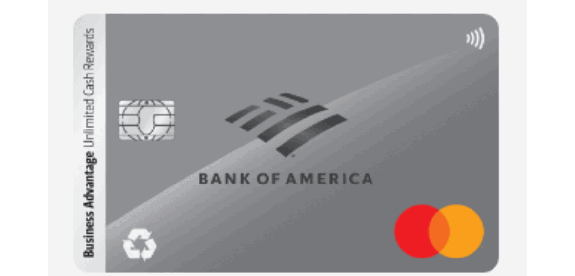 Best Business Credit Cards - Bank of America Business Advantage Unlimited Cash Rewards Mastercard