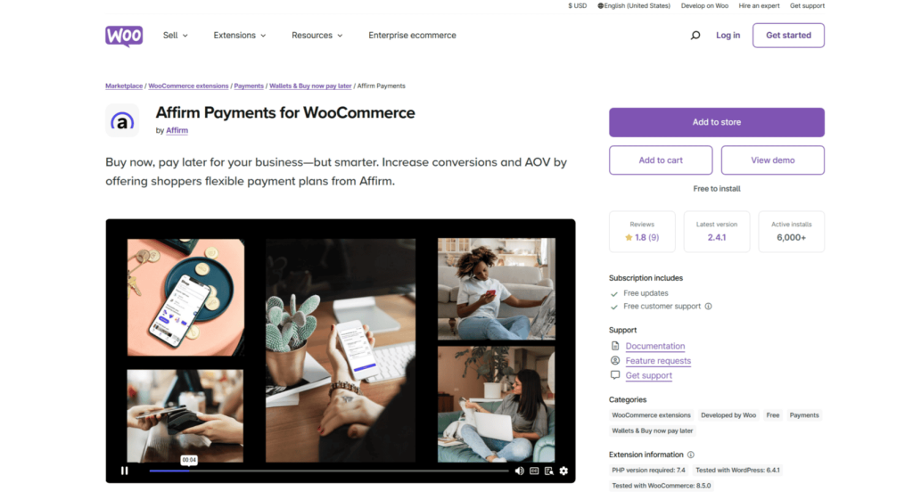 WooCommerce Makes Affirm the Default BNPL Provider