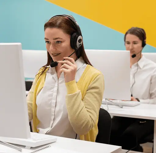 Responsive customer support team at Host Merchant Services providing expert assistance.