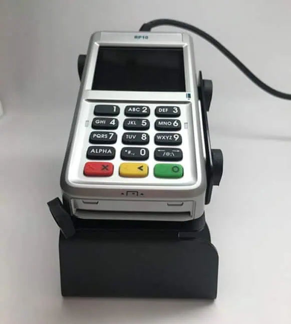 Contactless payment terminal for Host Merchant Services payment solutions.