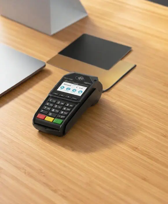Contactless payment terminal for Host Merchant Services solutions.