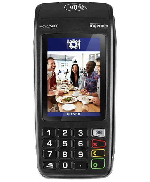 Flexible payment processing terminal for business transactions at Host Merchant Services.