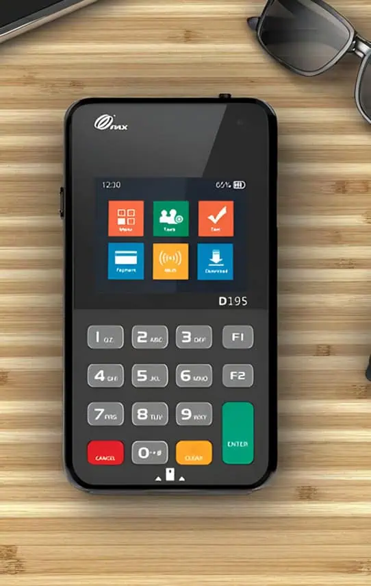 Portable payment terminal for secure merchant transactions - Host Merchant Services.